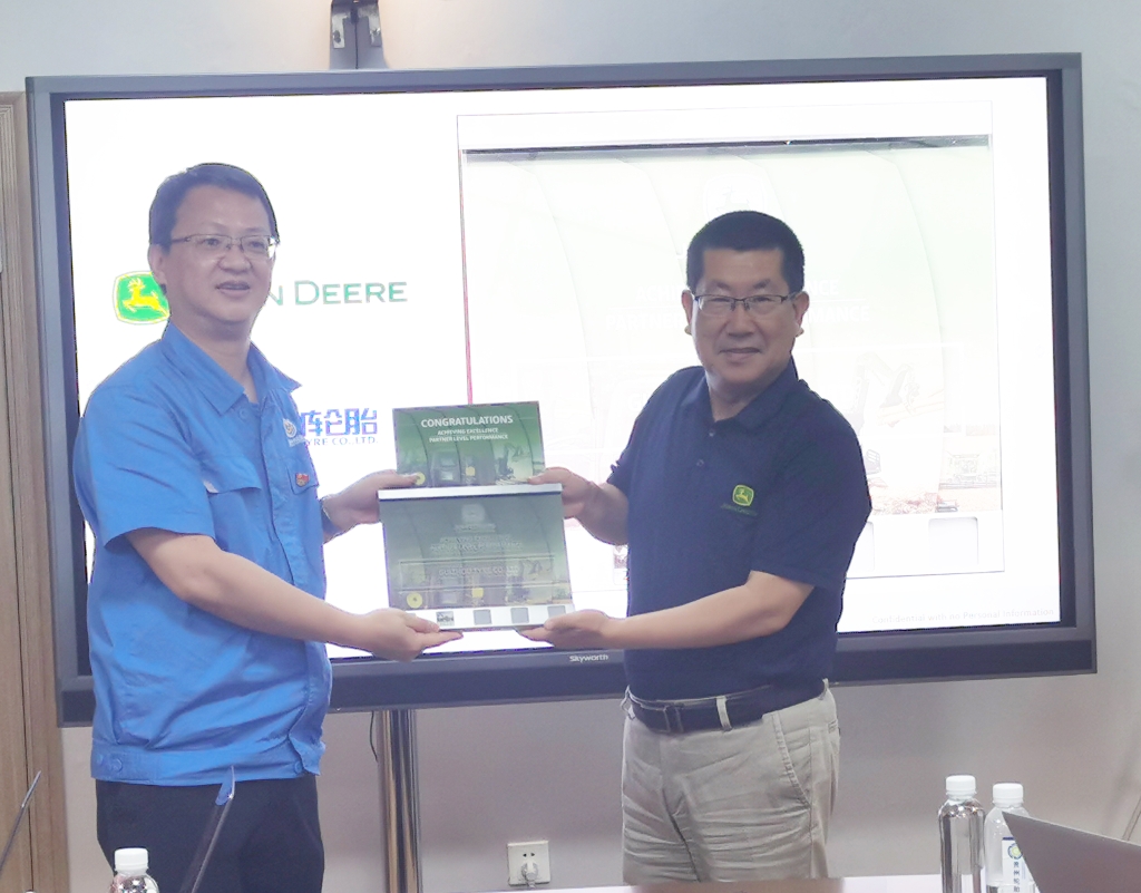 kaiyun开云轮胎与全球农机巨头企业开启合作新征程